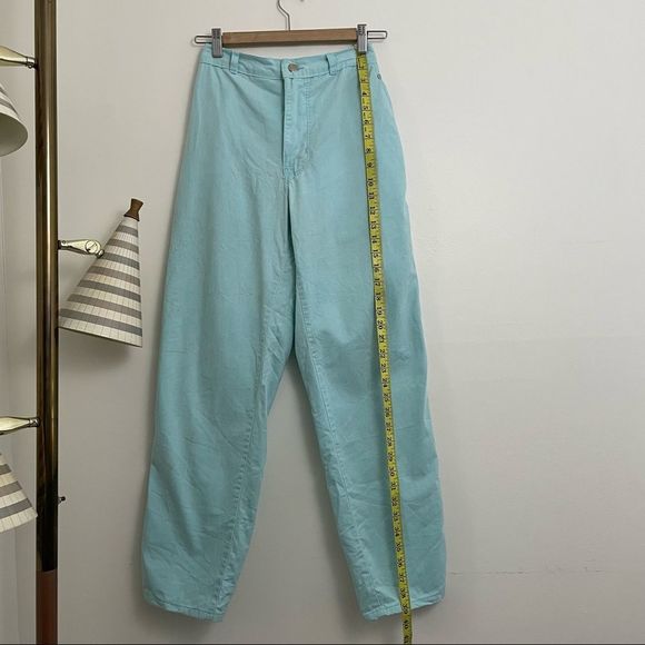 Vintage | 1980s Sky Blue Rainbow Pants - Picture 16 of 16
